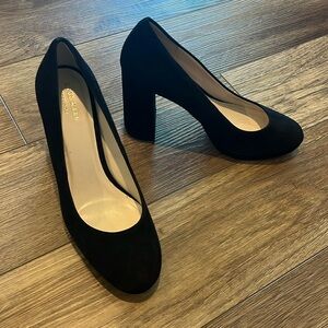 Cole Haan Womens Renner Grand Pump 95 II Black Suede Size 8.5